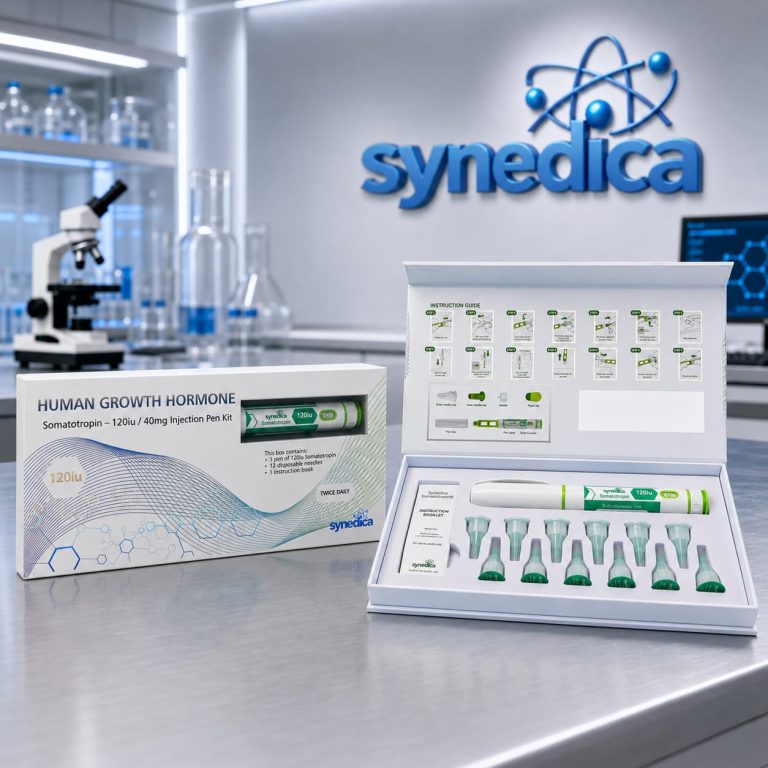 Synedica Somatotropin HGH 120iu Injection Pen Kit